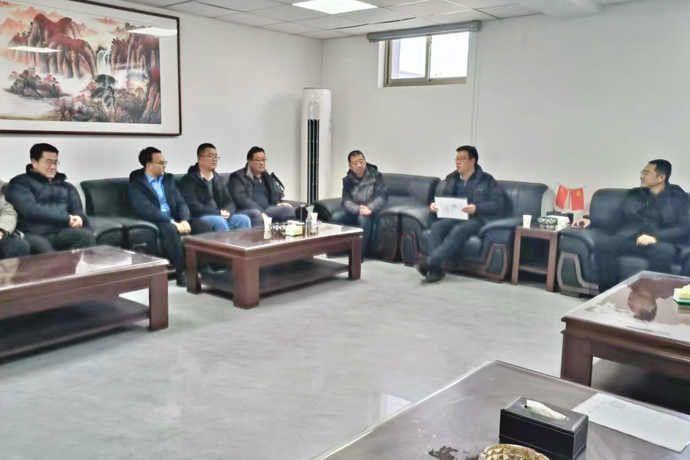 党委组织部开展春节前驻村帮扶干部走访慰问活动